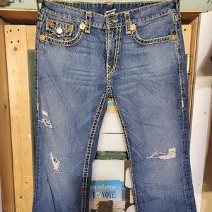 True Religion Size 36 Boot cut- Joey Jeans
